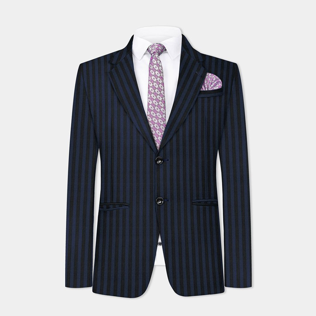 TomsloverMen's Casual Blazer Jacket Blazer Regular Fit  Single Breasted One-button 