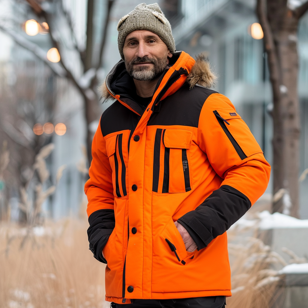 Windproof waterproof Parka jackets Parker coat