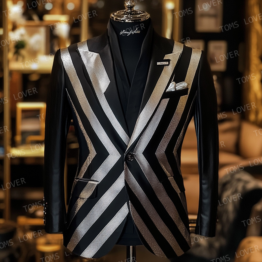 Blazer Single Button Casual Suit Jacket