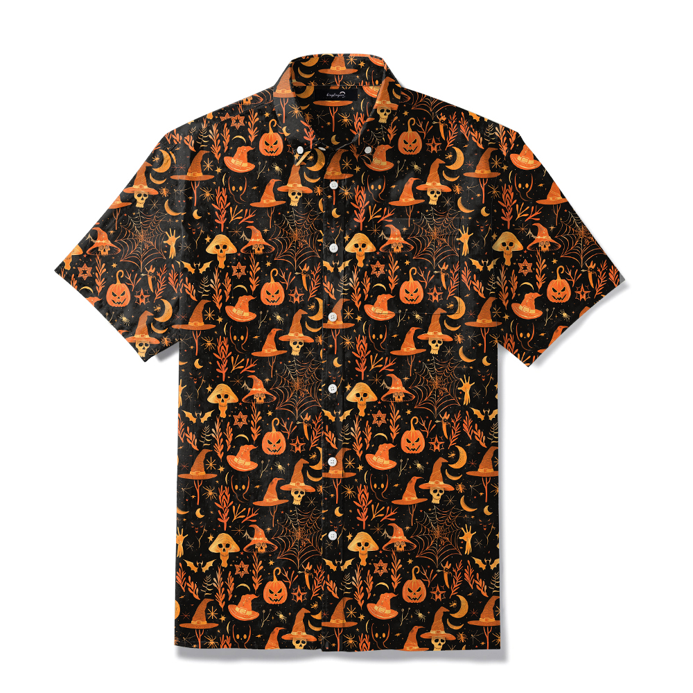 TomsloverHalloween Carnival Party Print Shirt