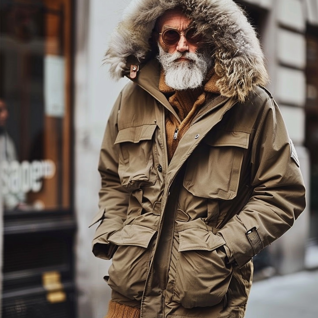 Windproof waterproof Parka jackets Parker coat