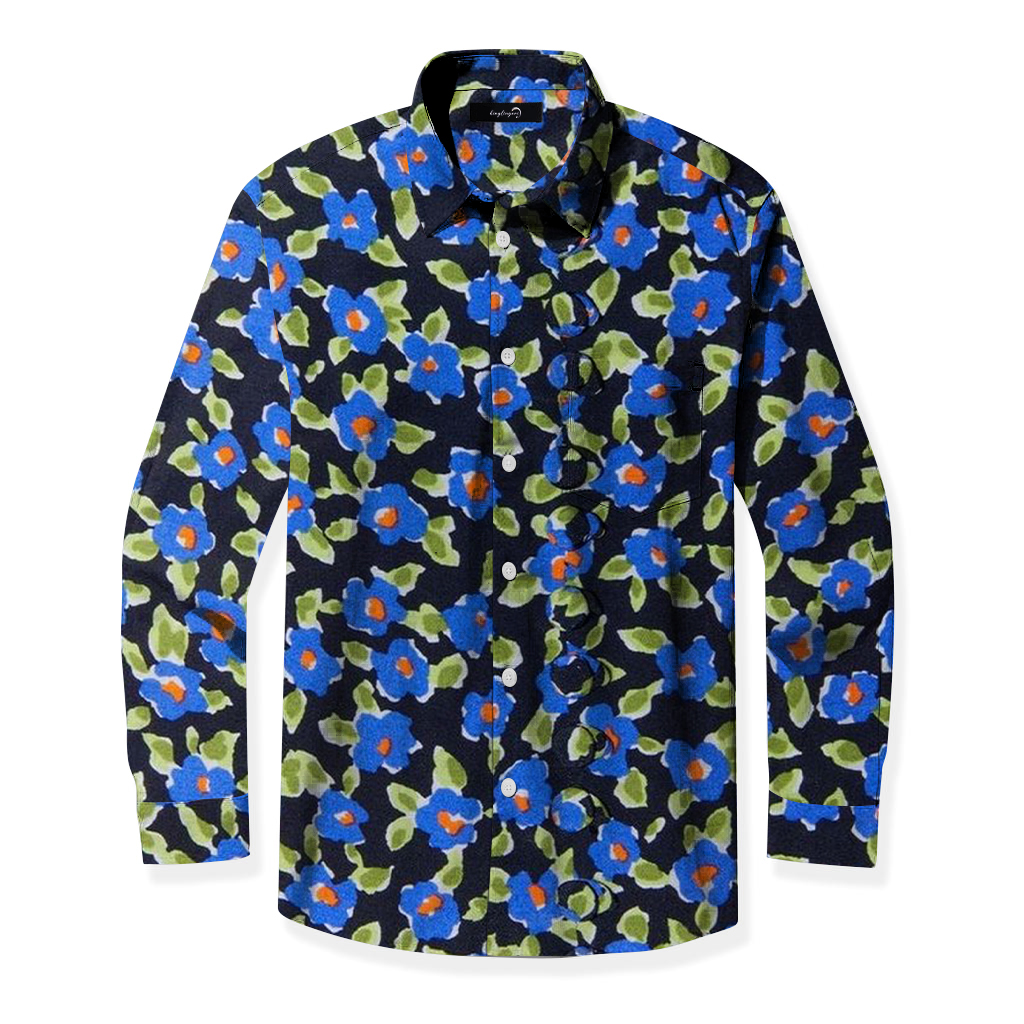 Tomslover2024 Fall Fashion Casual Printed Design Shirts