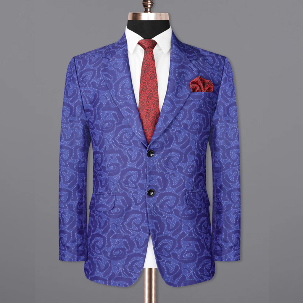 TomsloverMen's Casual Blazer Jacket Blazer Regular Fit  Single Breasted One-button 