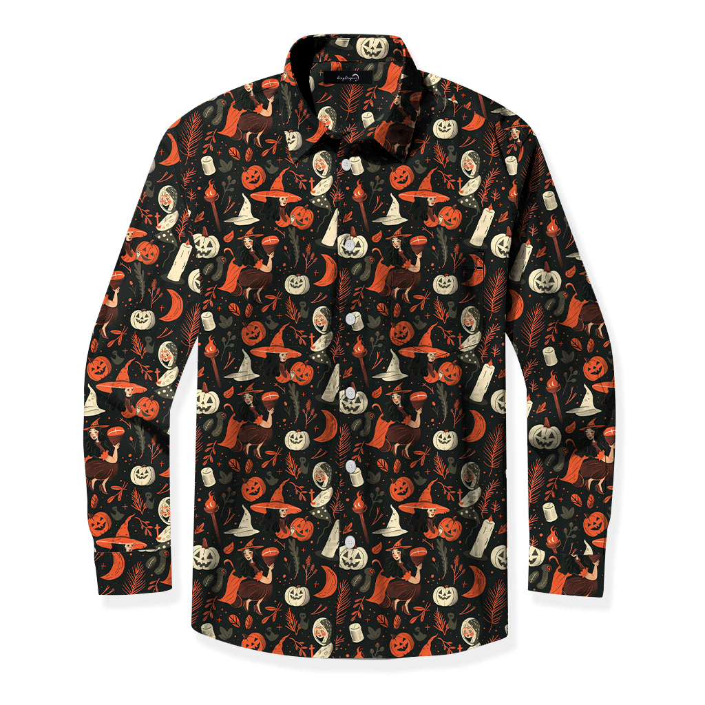 TomsloverHalloween Carnival Party Print Shirt