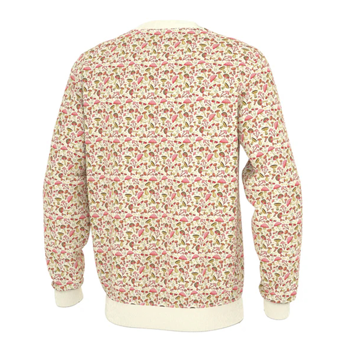 Print Sweatshirt Round Neck Pullover Men
