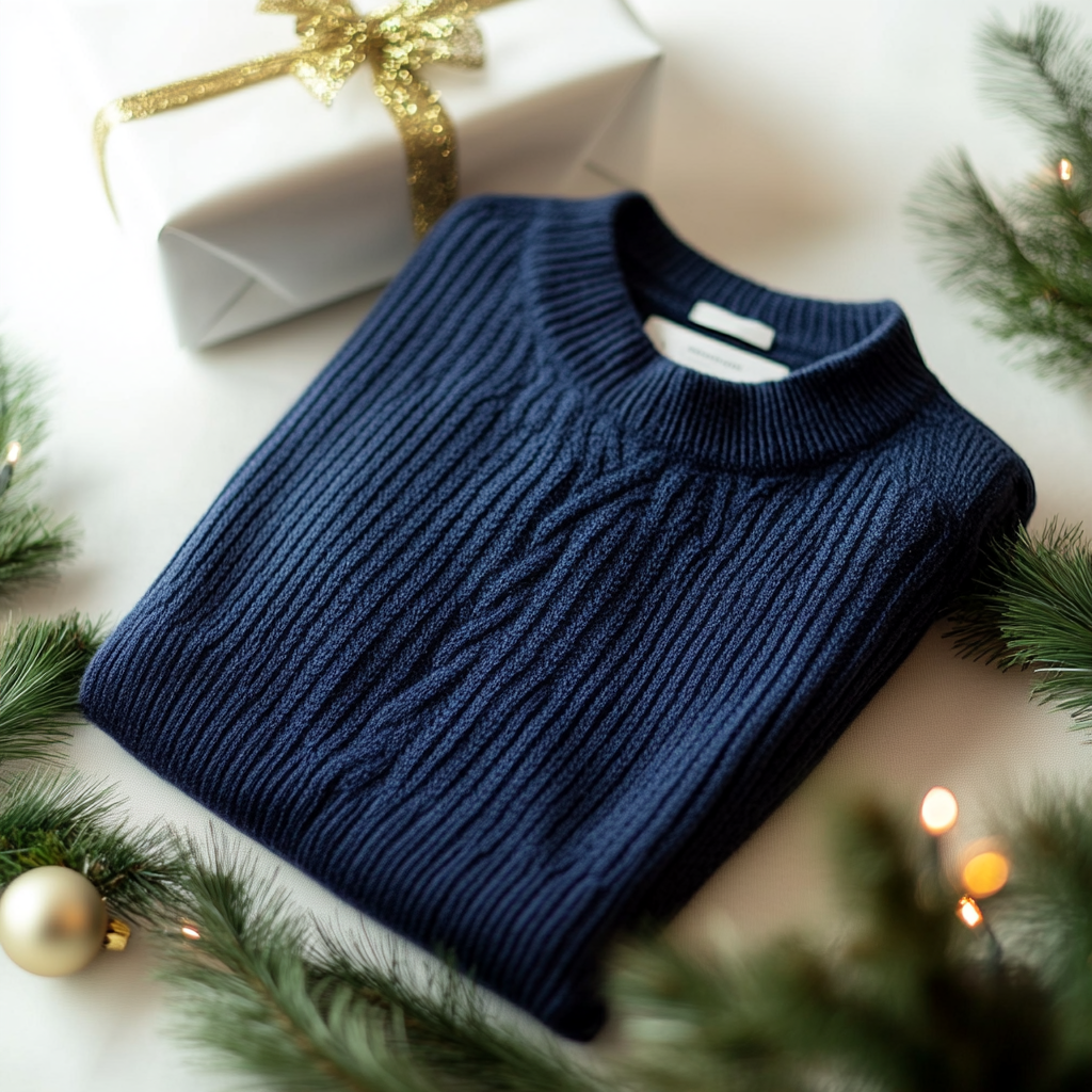 Men's Turtleneck Sweater Business Casual