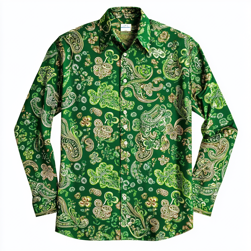 St. Patrick's Day Printed Shirt