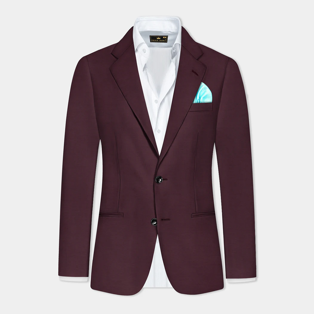 TomsloverMen's Casual Blazer Jacket Blazer Regular Fit  Single Breasted One-button 