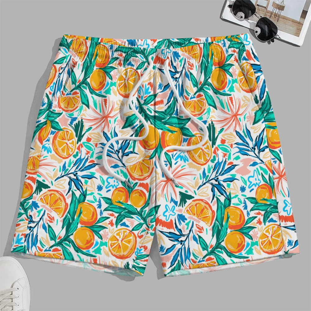TomsloverFashion casual printed beach shorts 2406000290