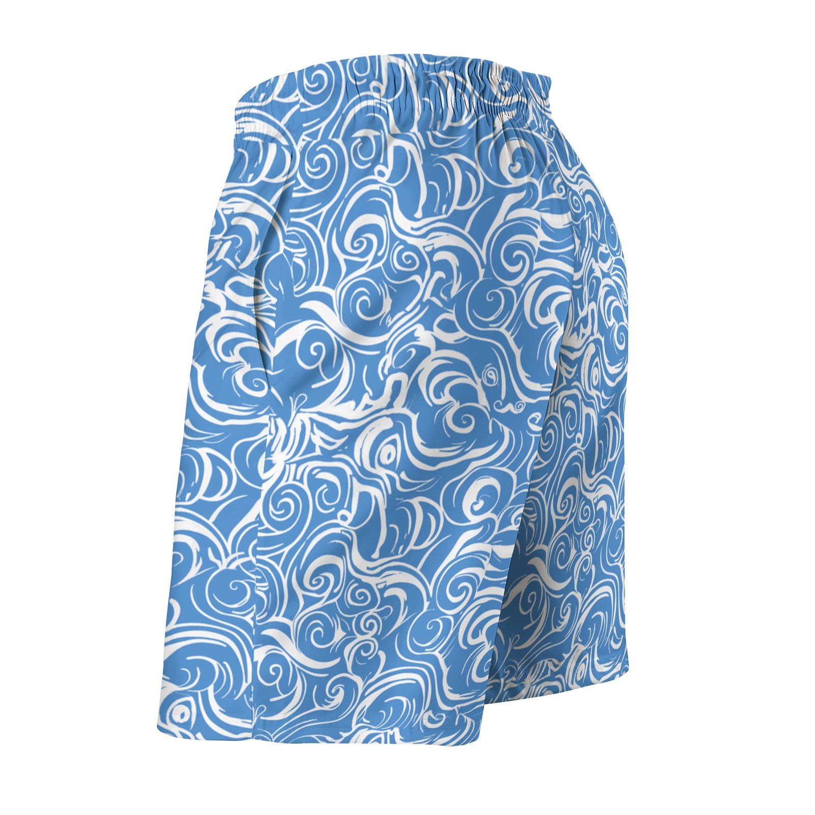 TomsloverMen's Paisley-Print Drawstring Swim Shorts 2407000116