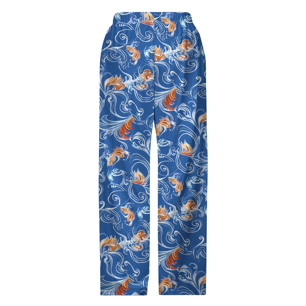 TomsloverOversized  Printed Men's Casual Pants With Pockets 2407000418