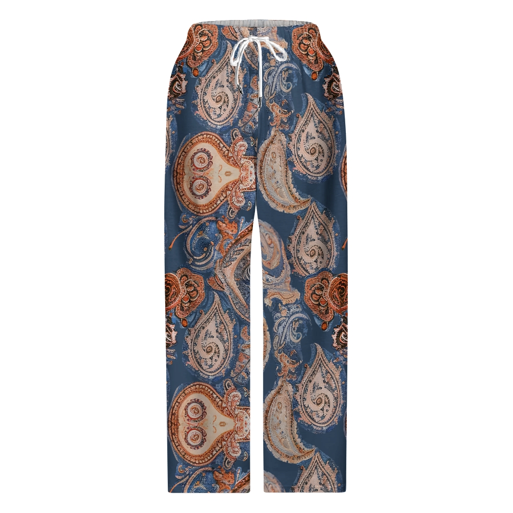 TomsloverOversized  Printed Men's Casual Pants With Pockets 2407000426