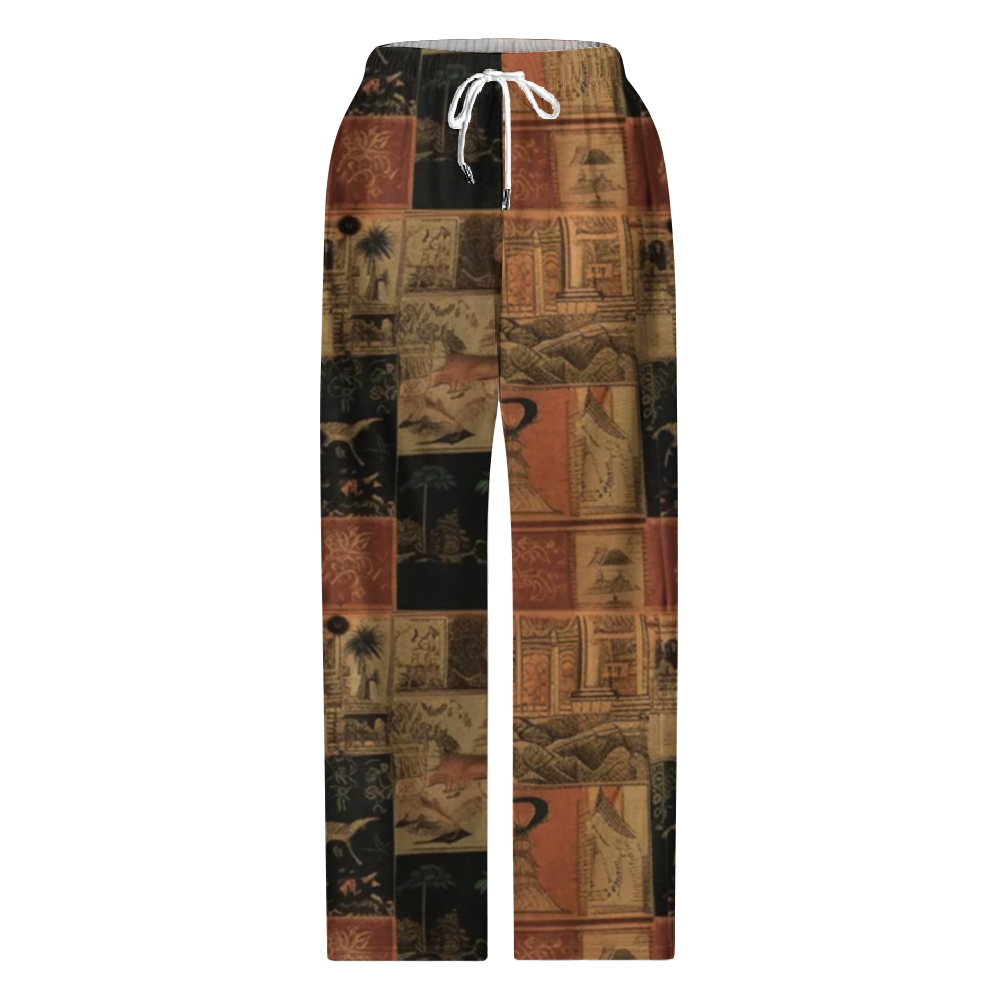 TomsloverOversized  Printed Men's Casual Pants With Pockets 2407000412