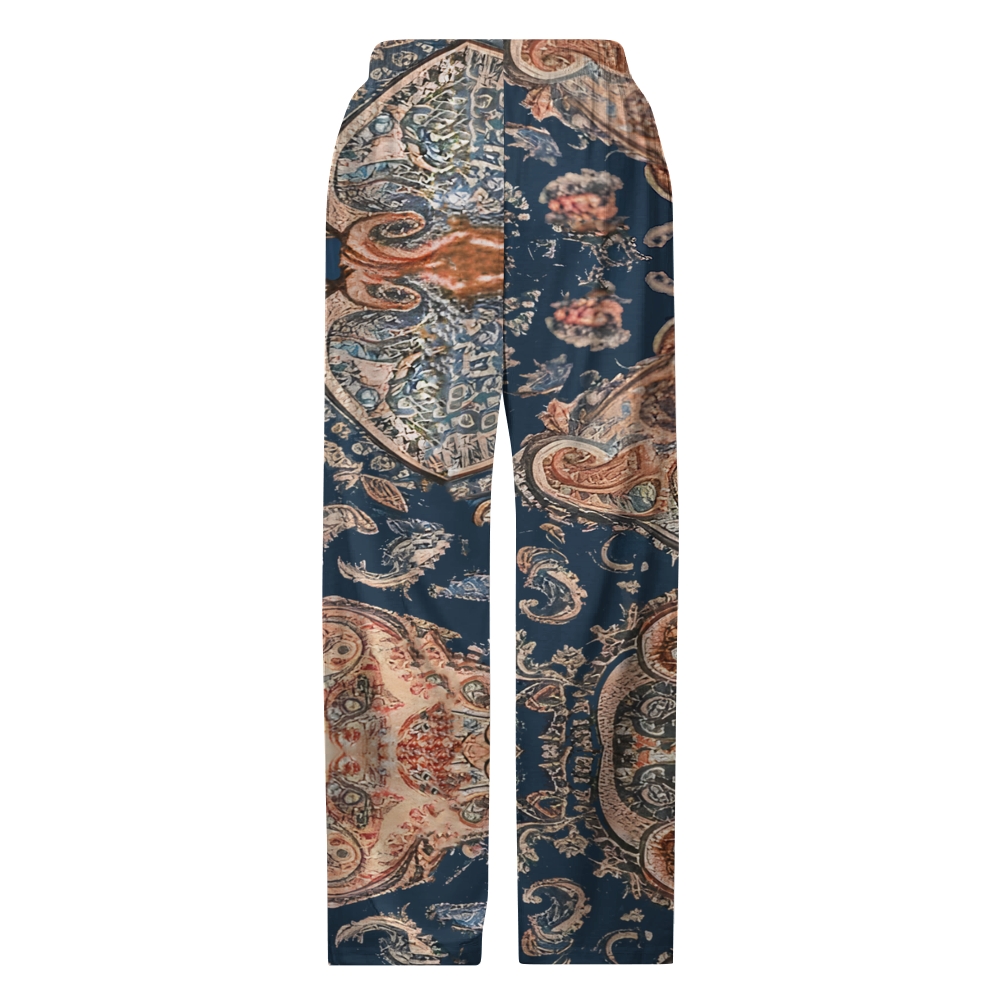 TomsloverOversized  Printed Men's Casual Pants With Pockets 2407000408