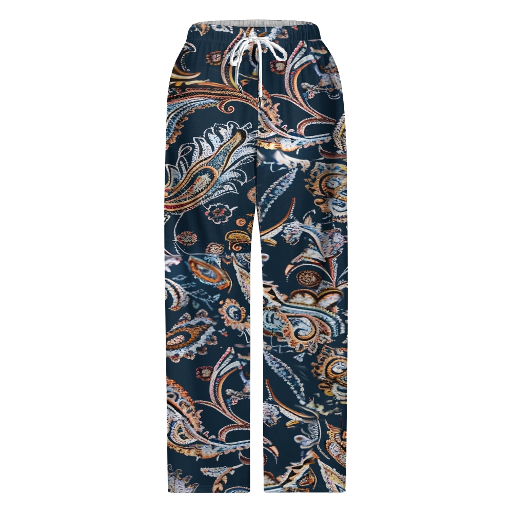 TomsloverOversized  Printed Men's Casual Pants With Pockets 2407000416