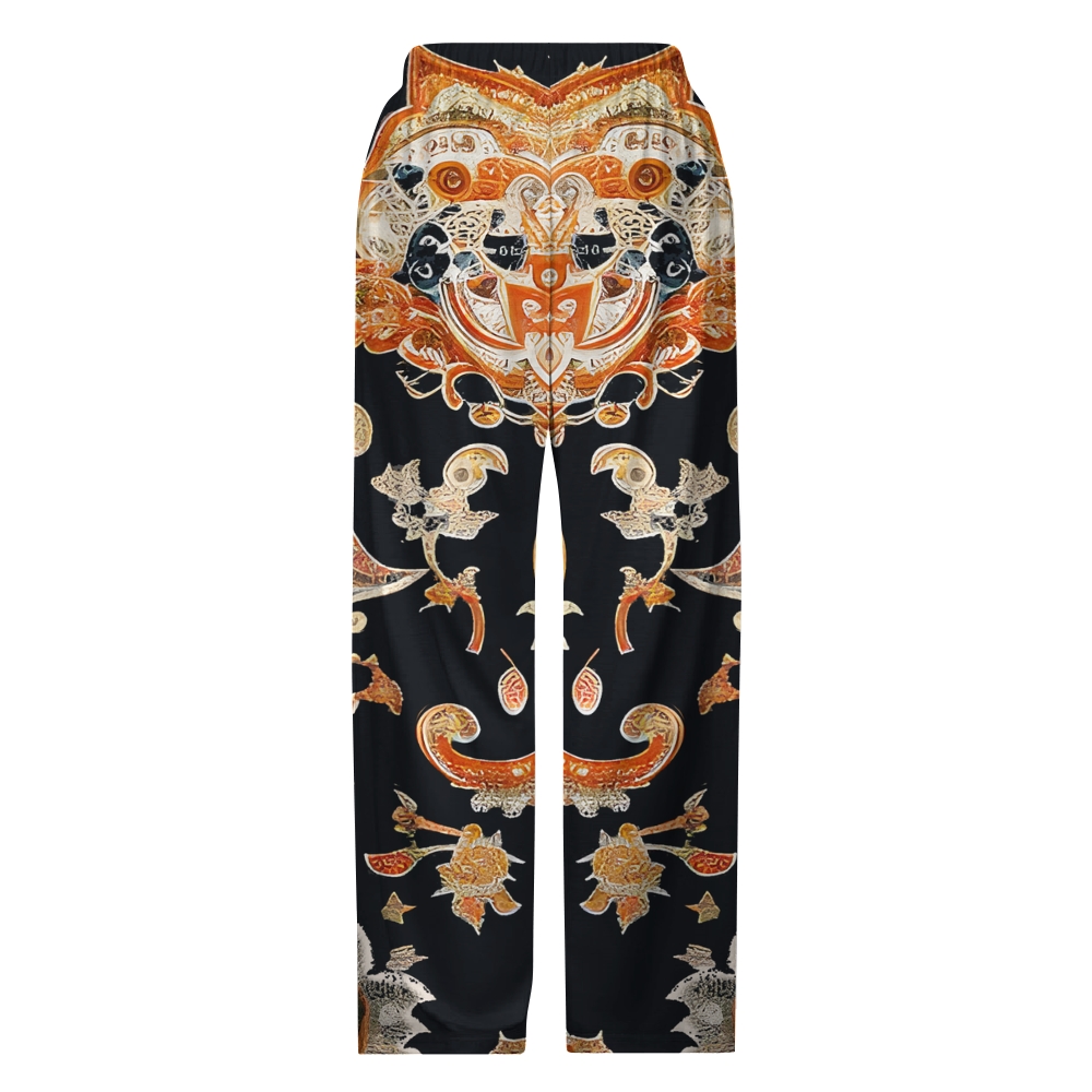 TomsloverOversized  Printed Men's Casual Pants With Pockets 2407000413