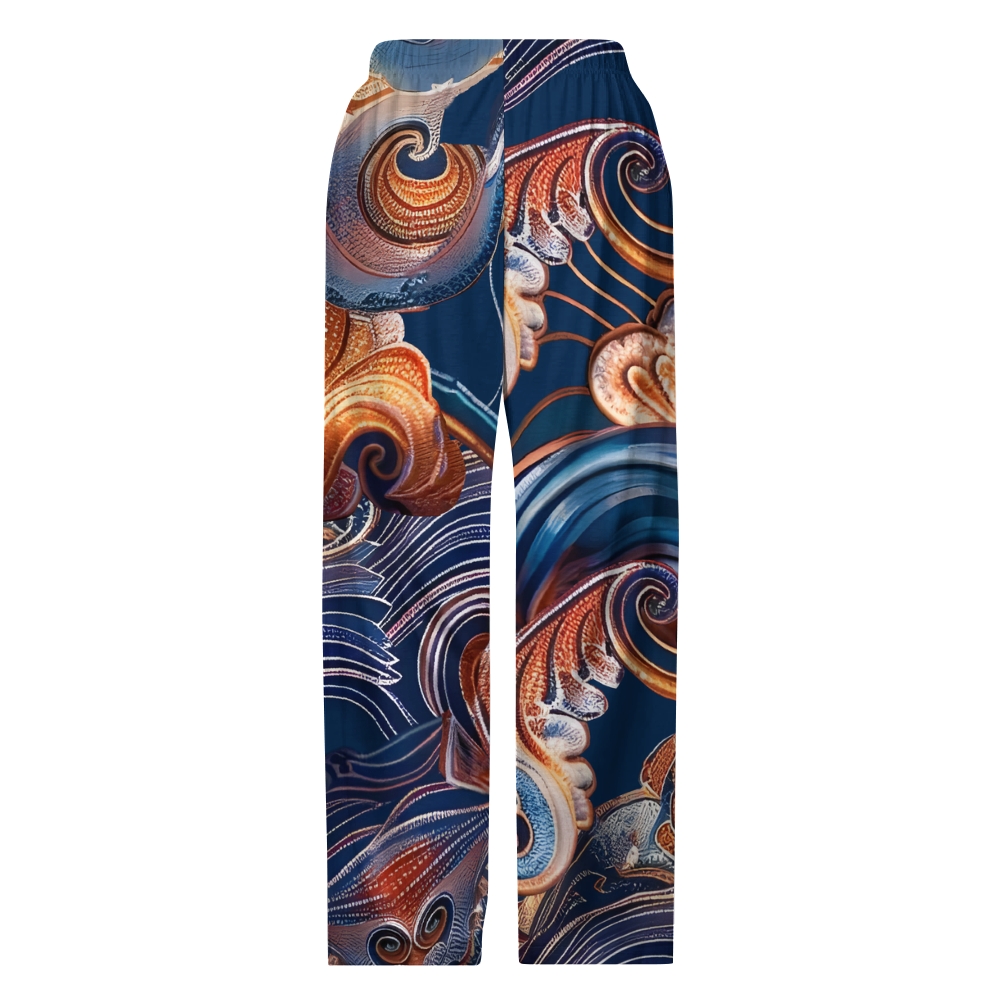 TomsloverOversized Printed Men's Casual Pants With Pockets 2407000414