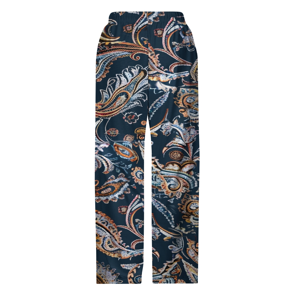 TomsloverOversized  Printed Men's Casual Pants With Pockets 2407000416