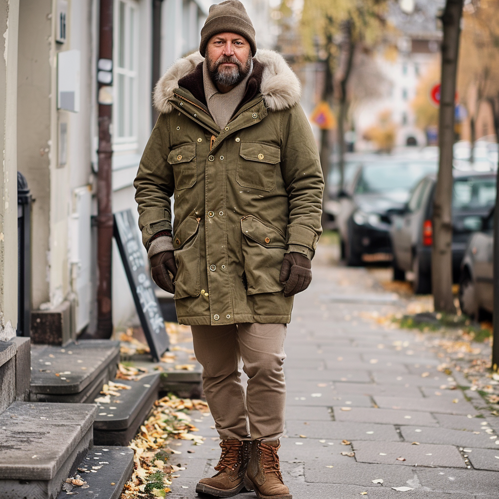 Windproof waterproof Parka jackets Parker coat