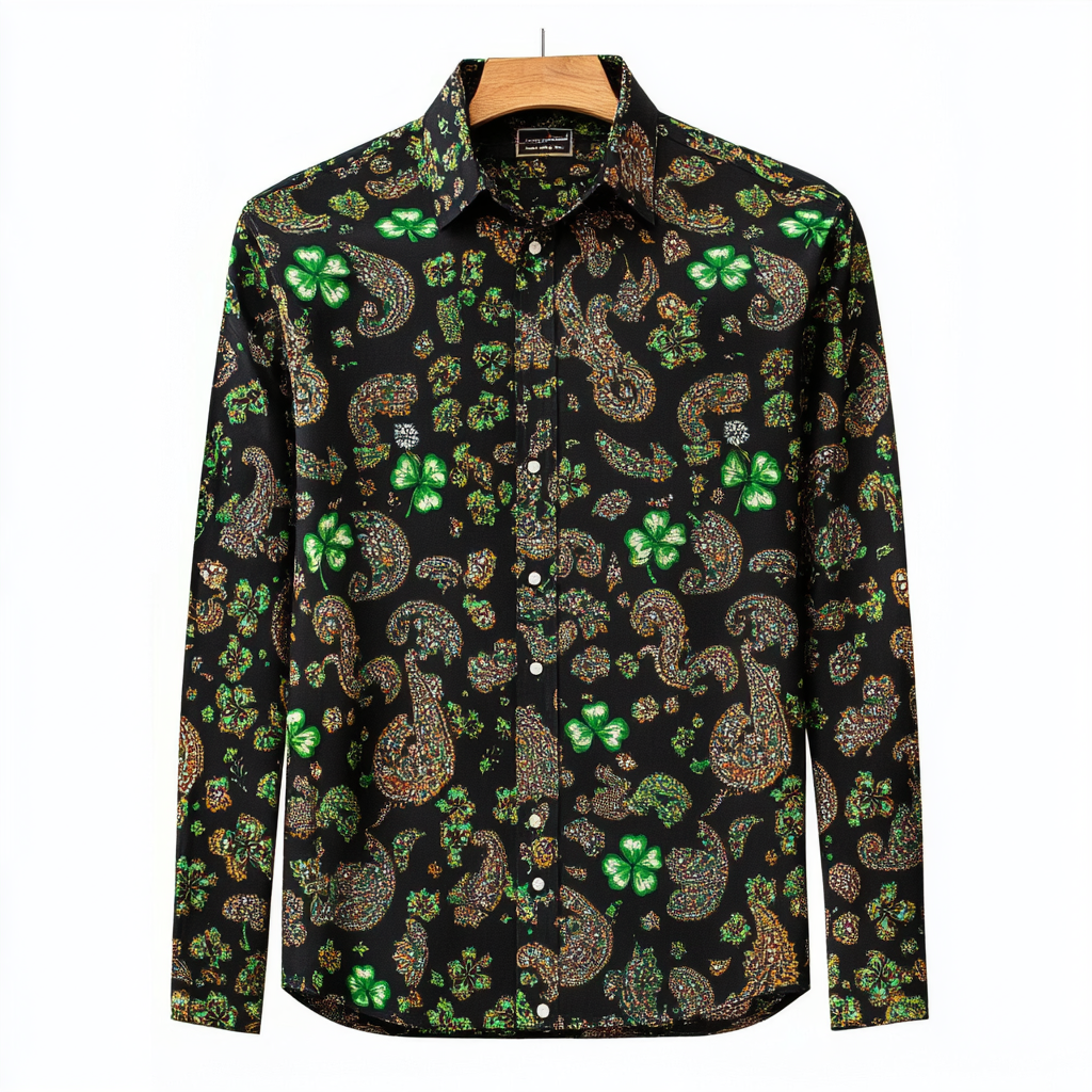 St. Patrick's Day Printed Shirt