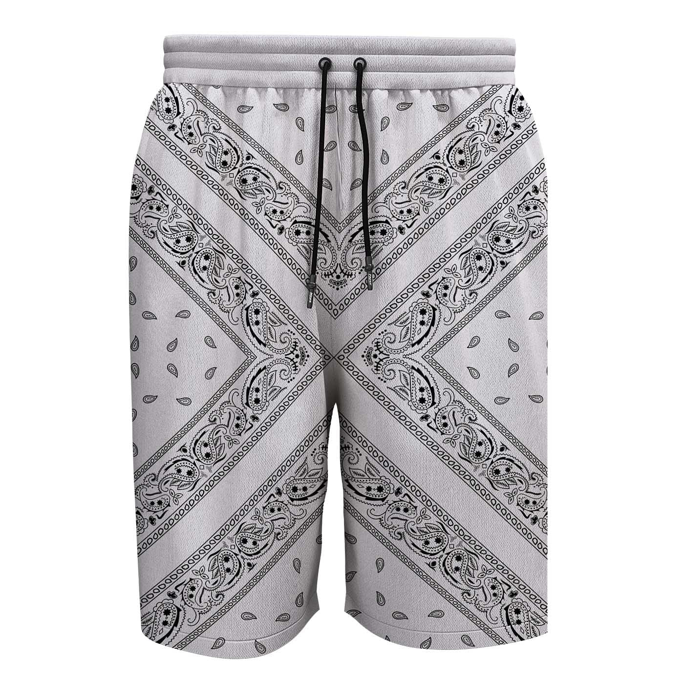 Paisley Hawaiian Shorts