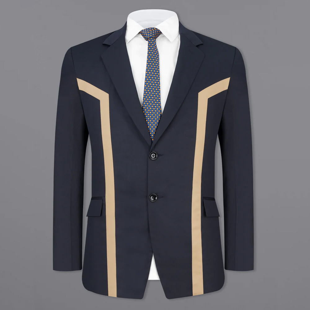 TomsloverMen's Casual Blazer Jacket Blazer Regular Fit  Single Breasted One-button 