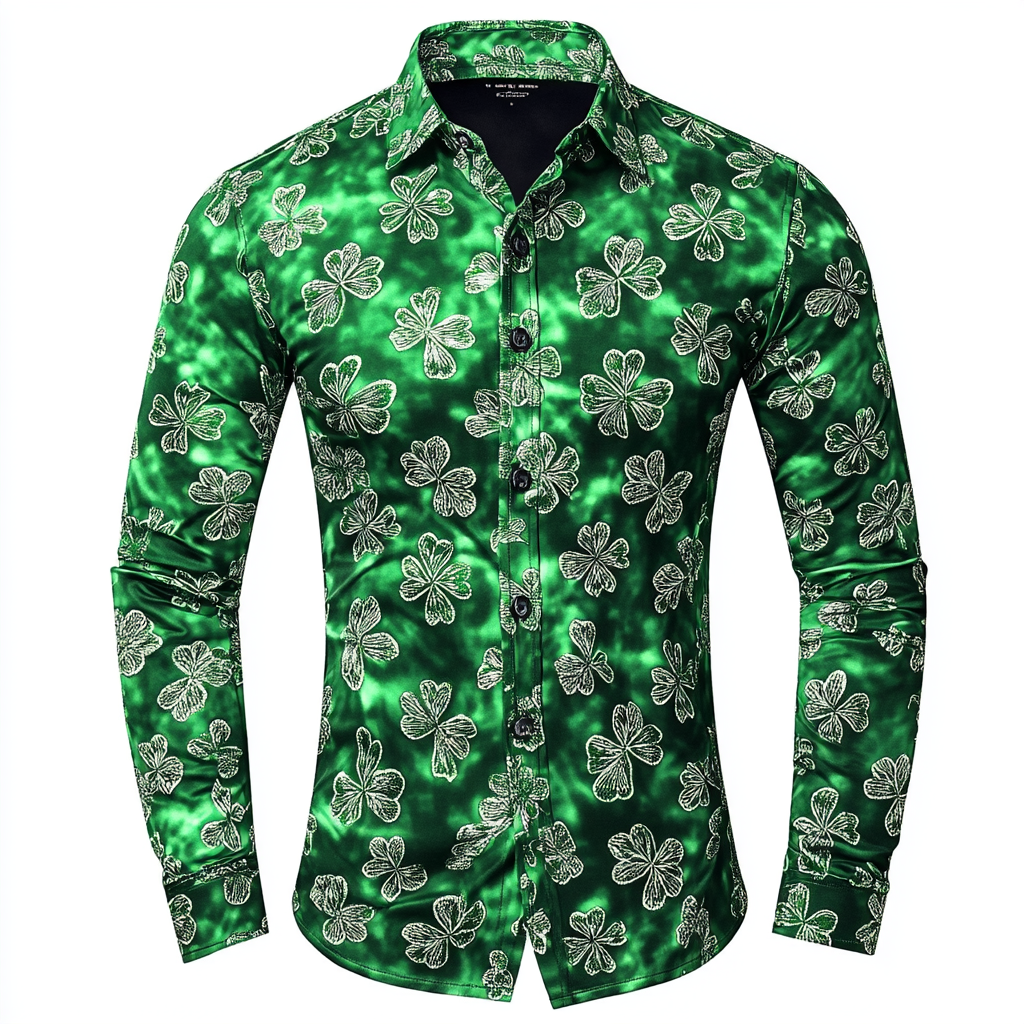 St. Patrick's Day Printed Shirt