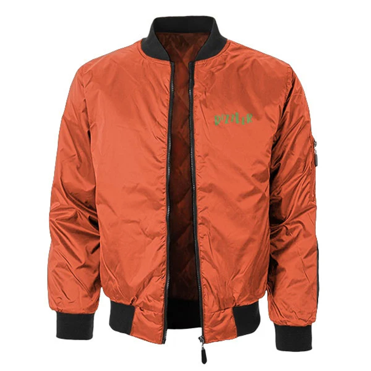 Men's Fashion Printed Zipper Jacket