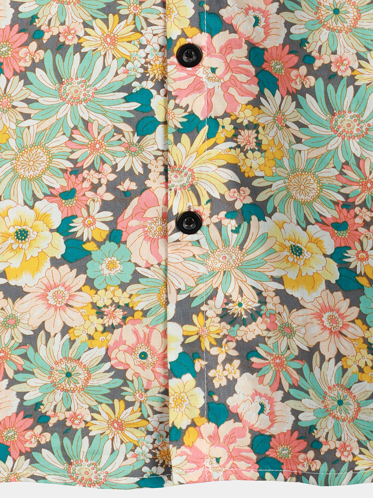 Cotton Casual Resort Hawaiian Shirt with Pockets plus size