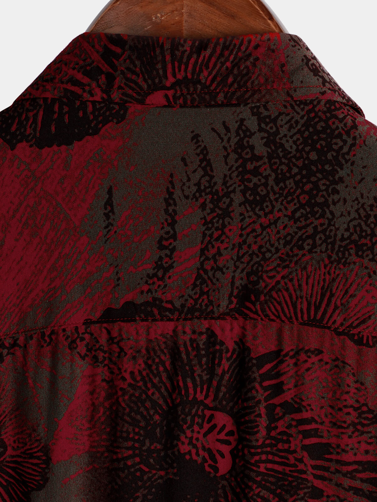 Cotton Casual Resort Hawaiian Shirt with Pockets plus size