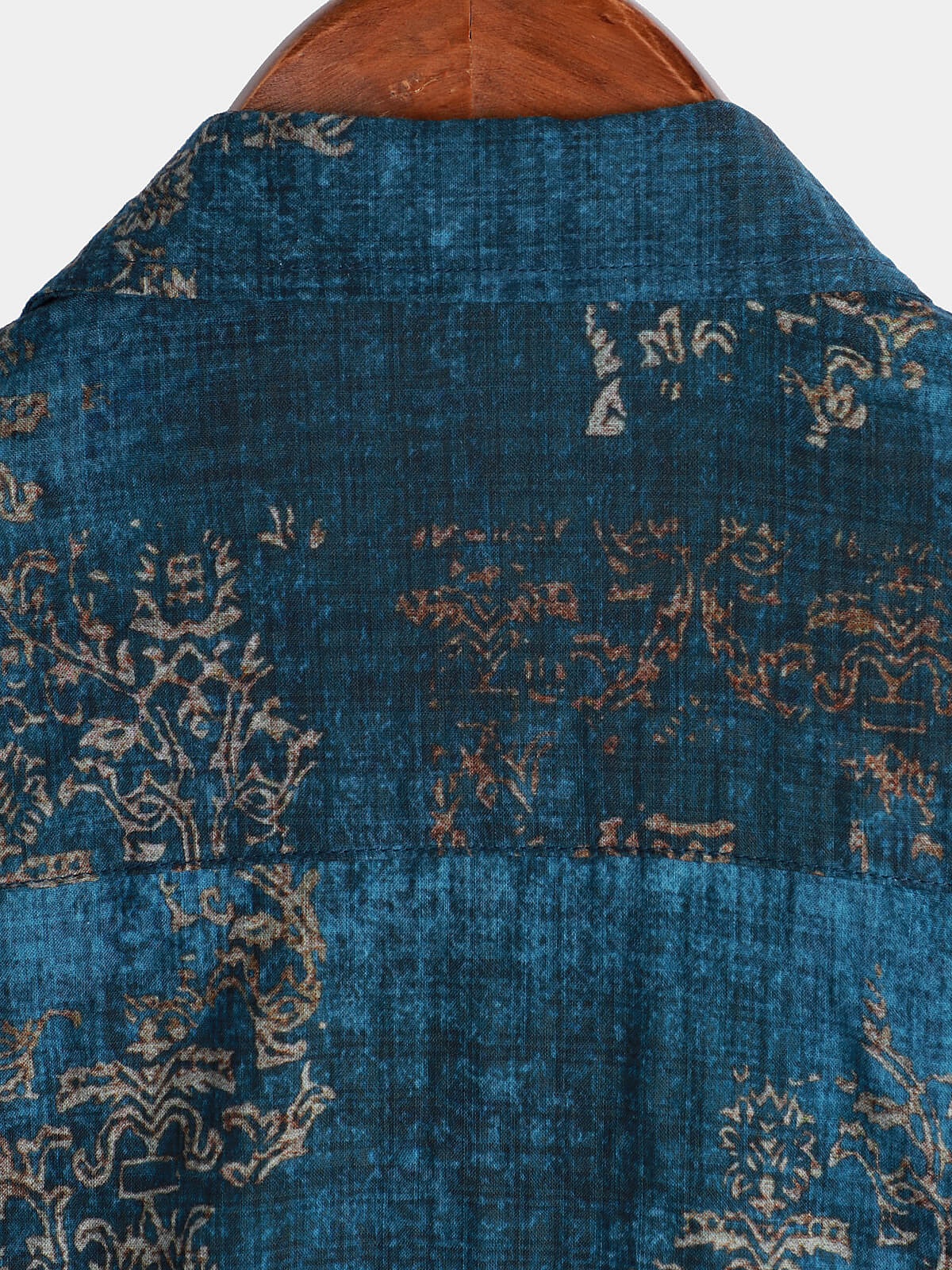 Cotton Casual Resort Hawaiian Shirt with Pockets plus size