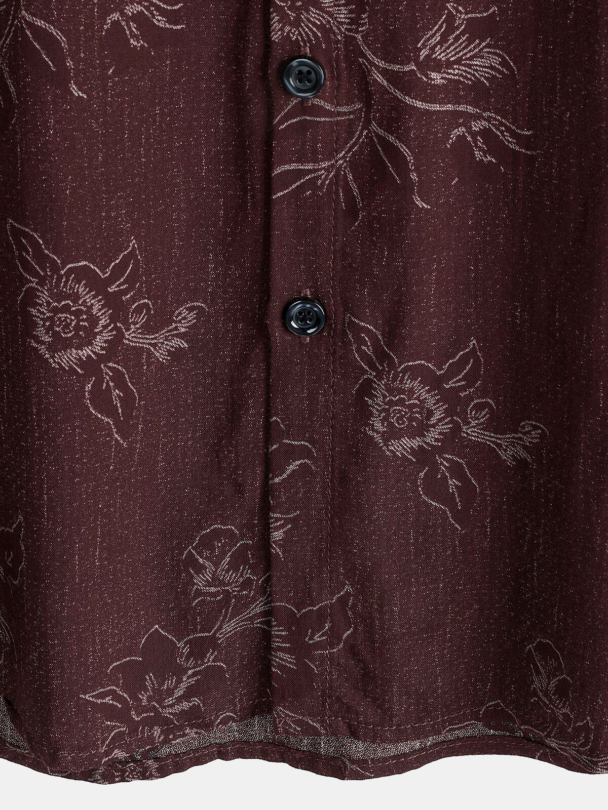 Cotton Casual Resort Hawaiian Shirt with Pockets plus size