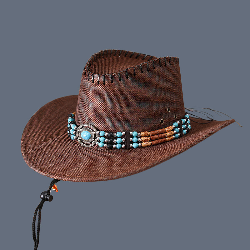 Western Classic Retro Outdoor All-match Men's Fashion Cowboy Hat