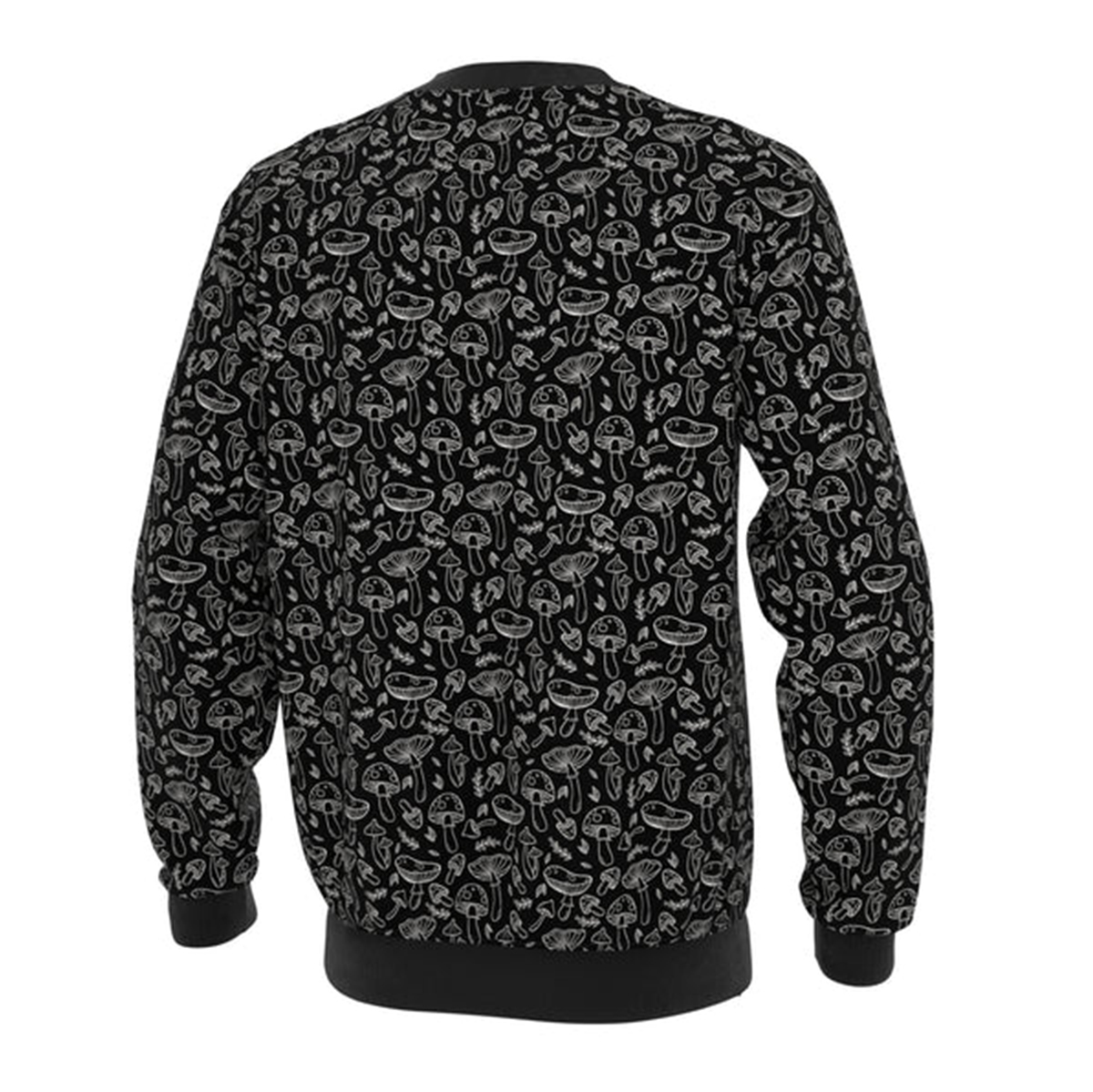 Print Sweatshirt Round Neck Pullover Men