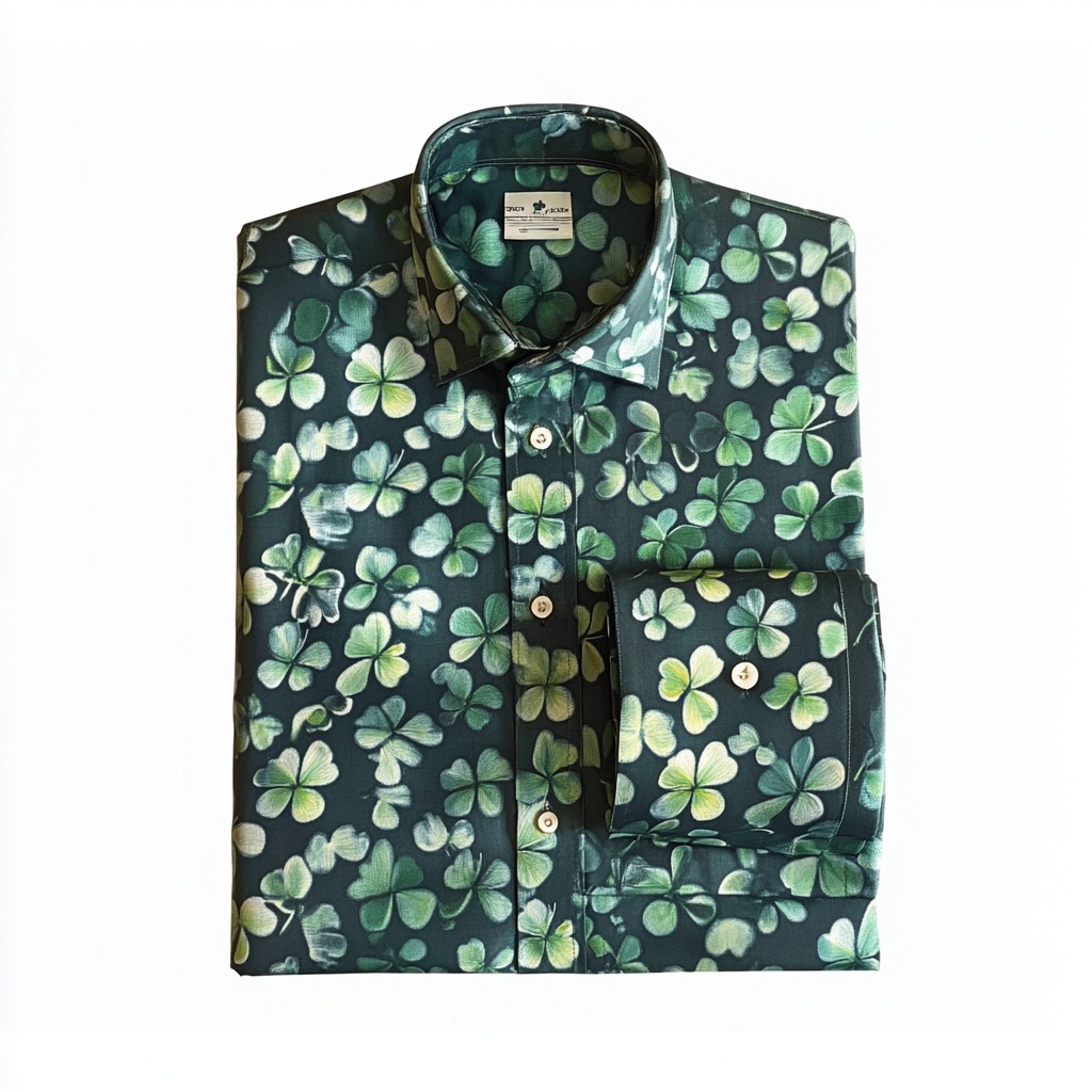 St. Patrick's Day Printed Shirt