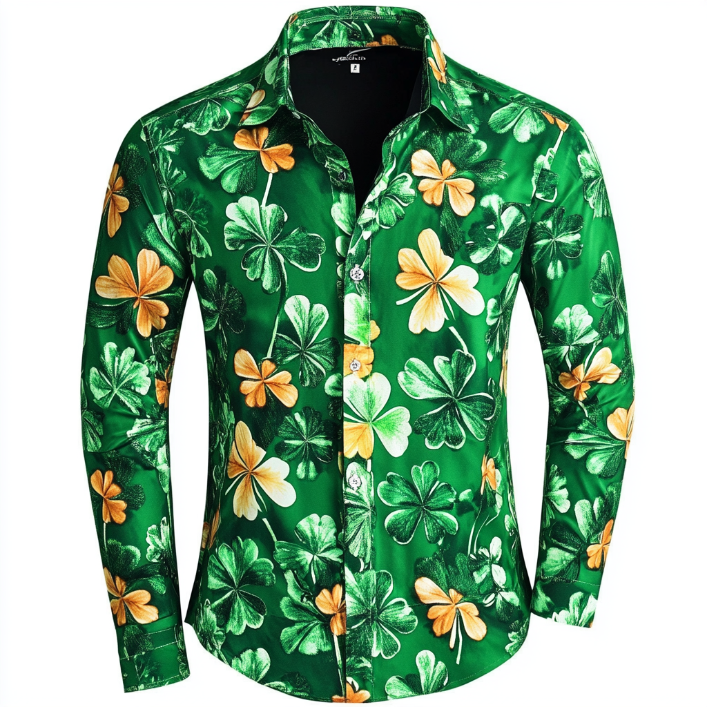 St. Patrick's Day Printed Shirt