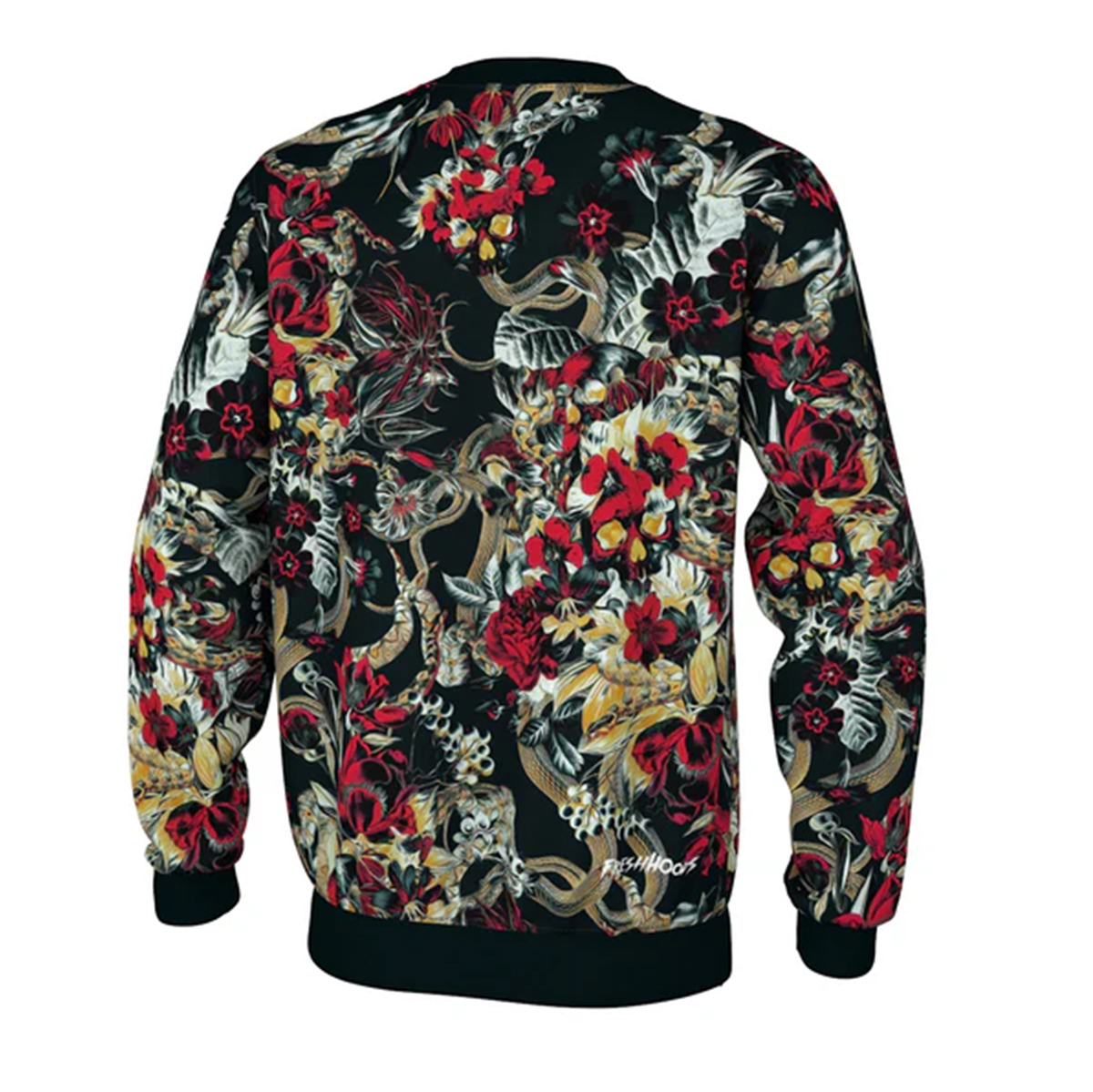 Print Sweatshirt Round Neck Pullover Men