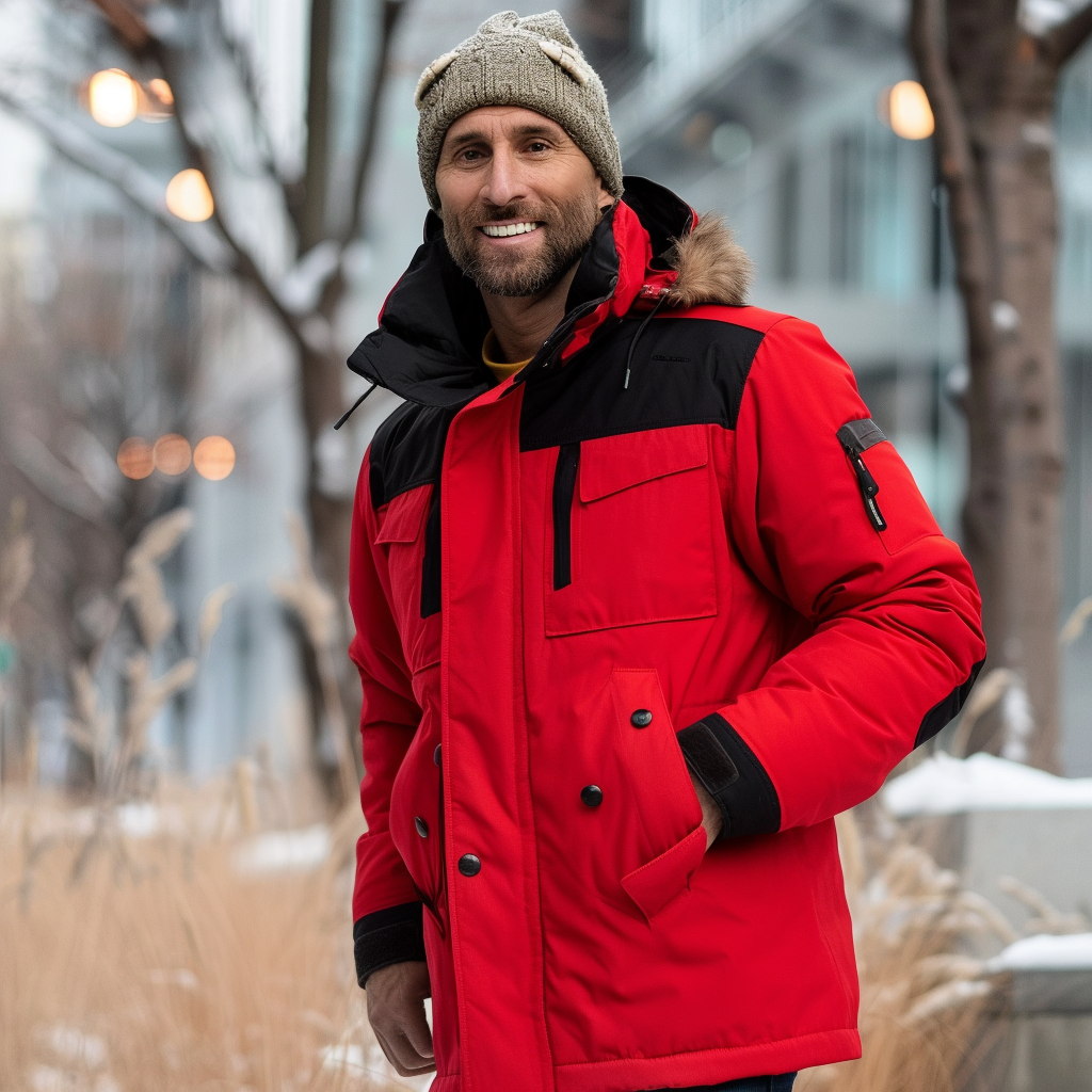 Windproof waterproof Parka jackets Parker coat