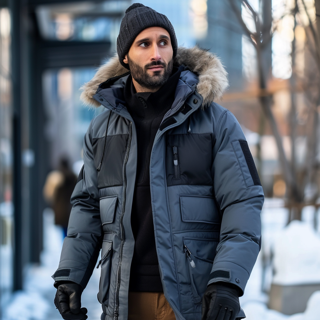 Windproof waterproof Parka jackets Parker coat