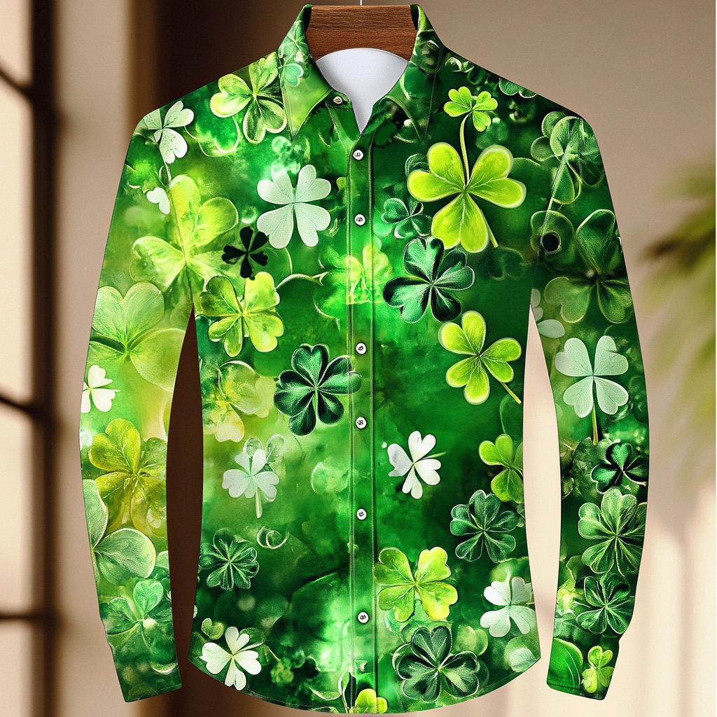 St. Patrick's Day Printed Shirt