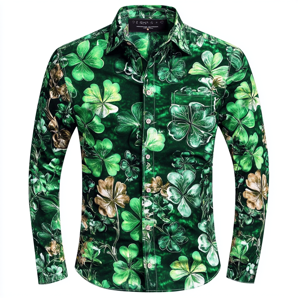 St. Patrick's Day Printed Shirt