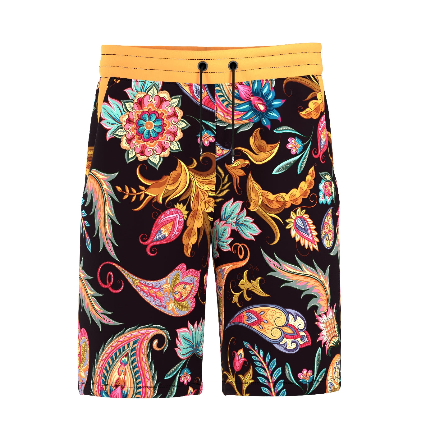 Paisley Hawaiian Shorts