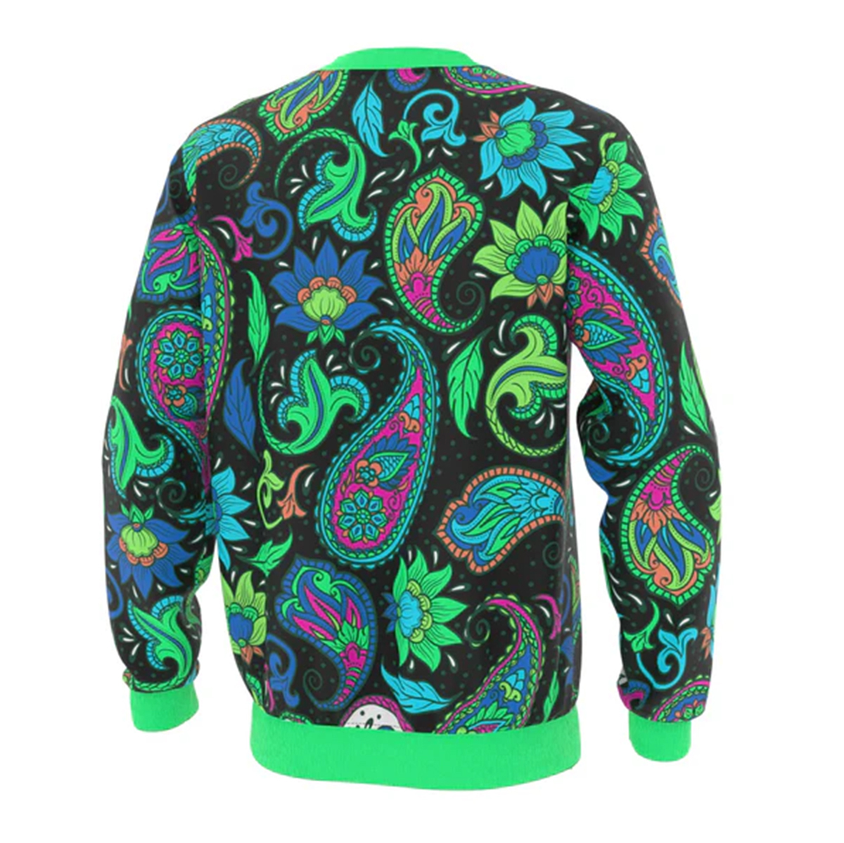 Print Sweatshirt Round Neck Pullover Men