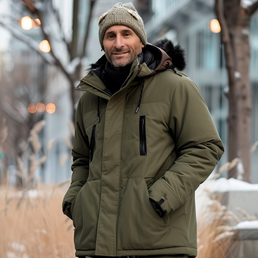 Windproof waterproof Parka jackets Parker coat