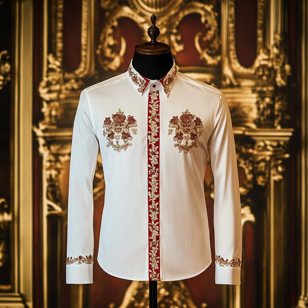 Men's Exceptional Quality Luxury Fabrics Shirt