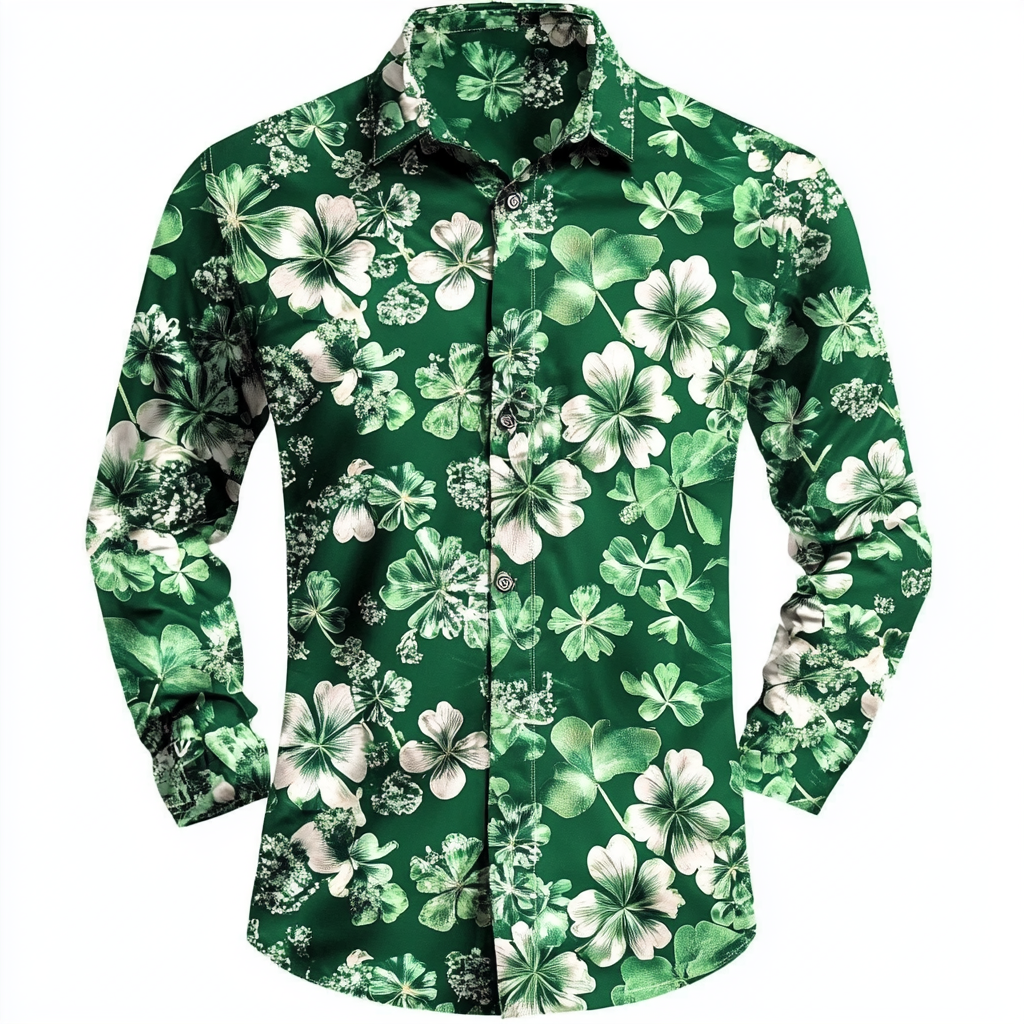St. Patrick's Day Printed Shirt