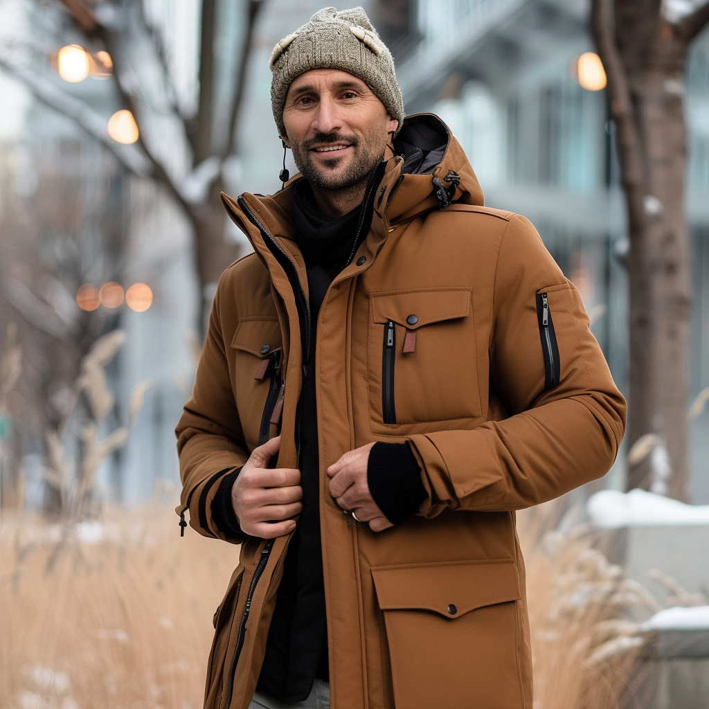 Windproof waterproof Parka jackets Parker coat