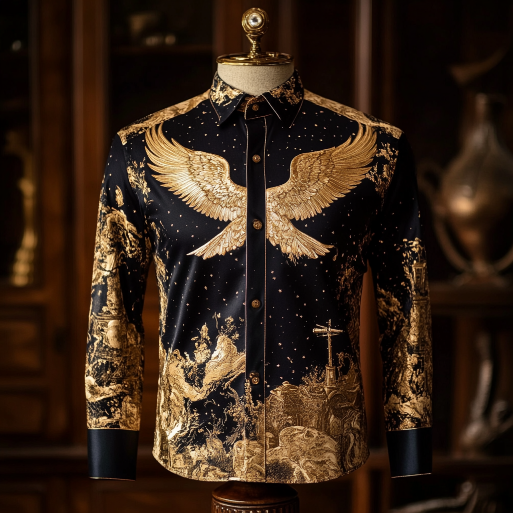 Men's Exceptional Quality Luxury Fabrics Shirt