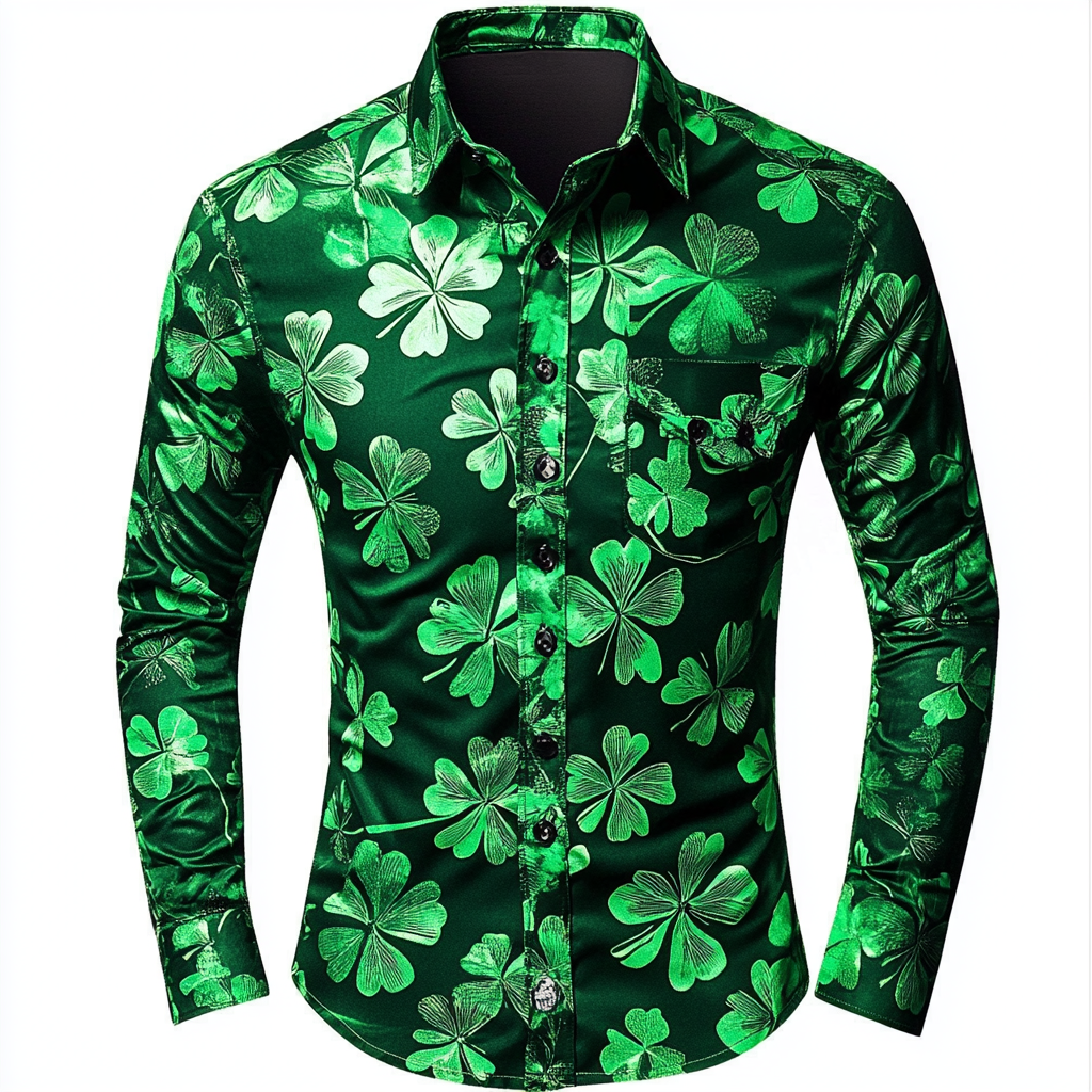St. Patrick's Day Printed Shirt