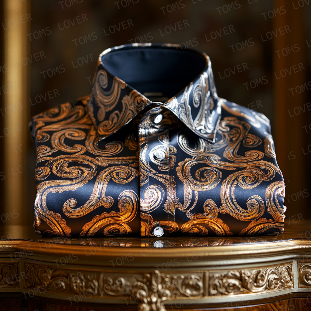 Luxury Court-Inspired Shirt for the Modern Gentleman